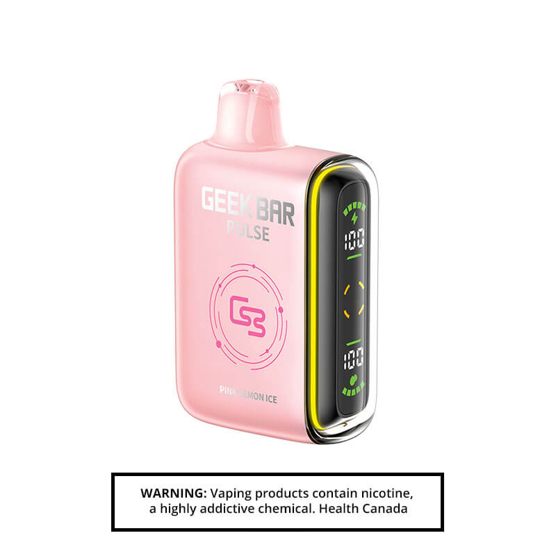 Geek Bar Pulse 9000 Puffs Pink Lemon Ice Disposable Vape Vapeluv Vapeshop Geek Bar Pulse 9000 Puffs Pink Lemon Ice Disposable Vape Vapeluv Vapeshop