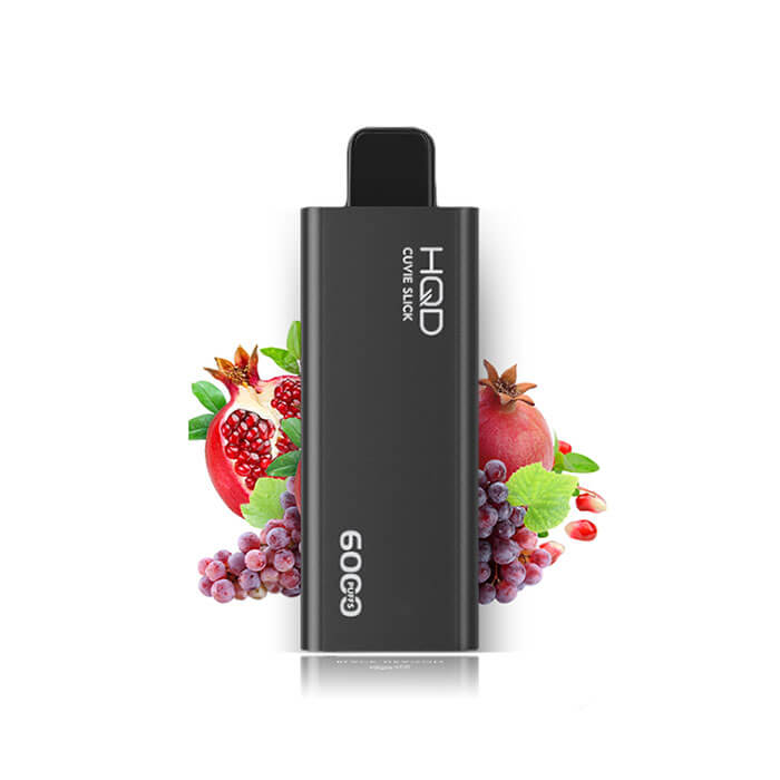 HQD Cuvie Slick Grape Pomegranate Ice Disposable Vape