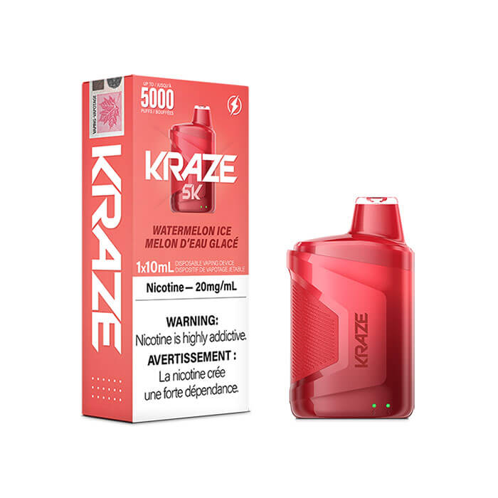 Kraze 5K Watermelon Ice Disposable Vape