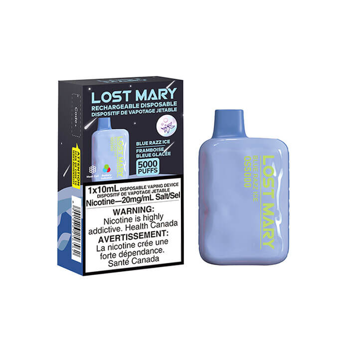 Lost Mary Blue Razz Ice Disposable Vape