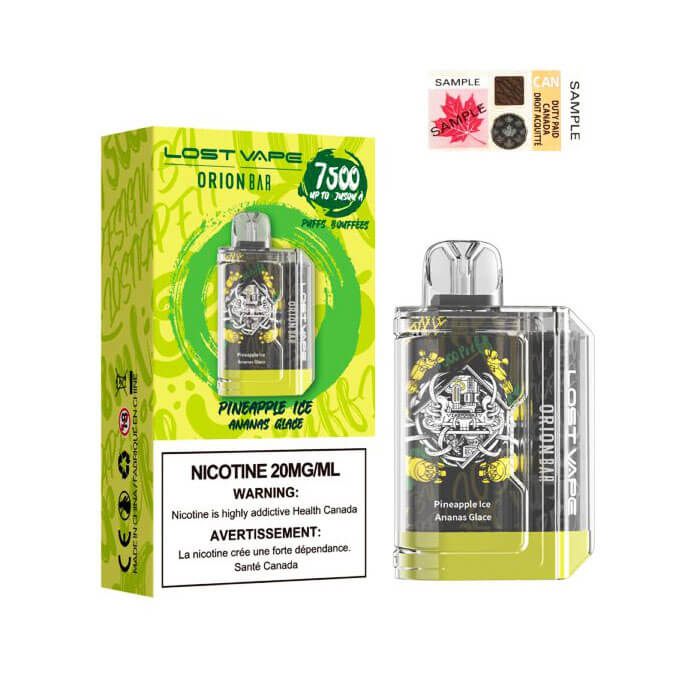 LOST VAPE Orion Bar 7500 Pineapple Ice