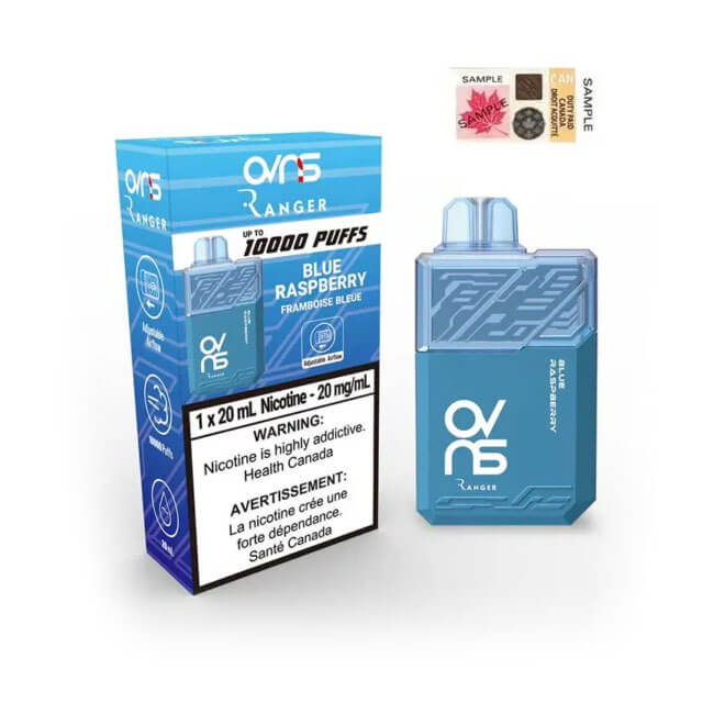 OVNS Ranger 10000 Blue Raspberry Disposable Vape Vapeluv Vapeshop OVNS Ranger 10000 Blue Raspberry Disposable Vape Vapeluv Vapeshop
