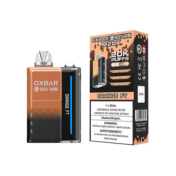 Oxbar M20K Disposable Vape - Orange FT, 20000 Puffs Vapeluv Vapeshop Oxbar M20K Disposable Vape - Orange FT, 20000 Puffs Vapeluv Vapeshop