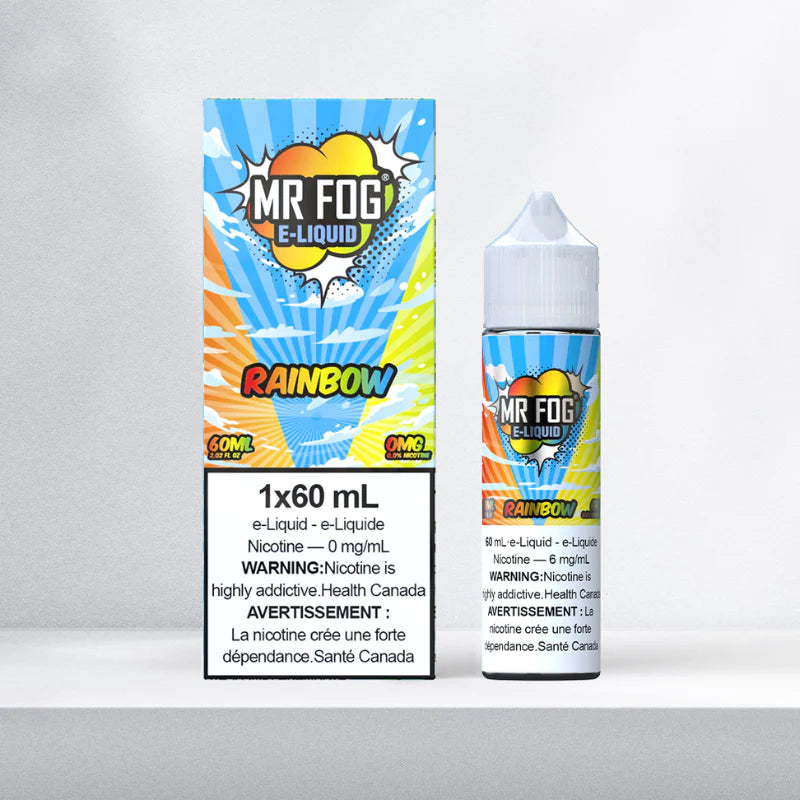 Mr Fog Vapes Flavors Mr. Fog Rainbow E-Liquid Mr Fog Switch - Kiwi Watermelon Acai Ice Disposable - .99 - VPRSTS Mr Fog Vapes Flavors Mr. Fog Rainbow E-Liquid Mr Fog Switch - Kiwi Watermelon Acai Ice Disposable - .99 - VPRSTS