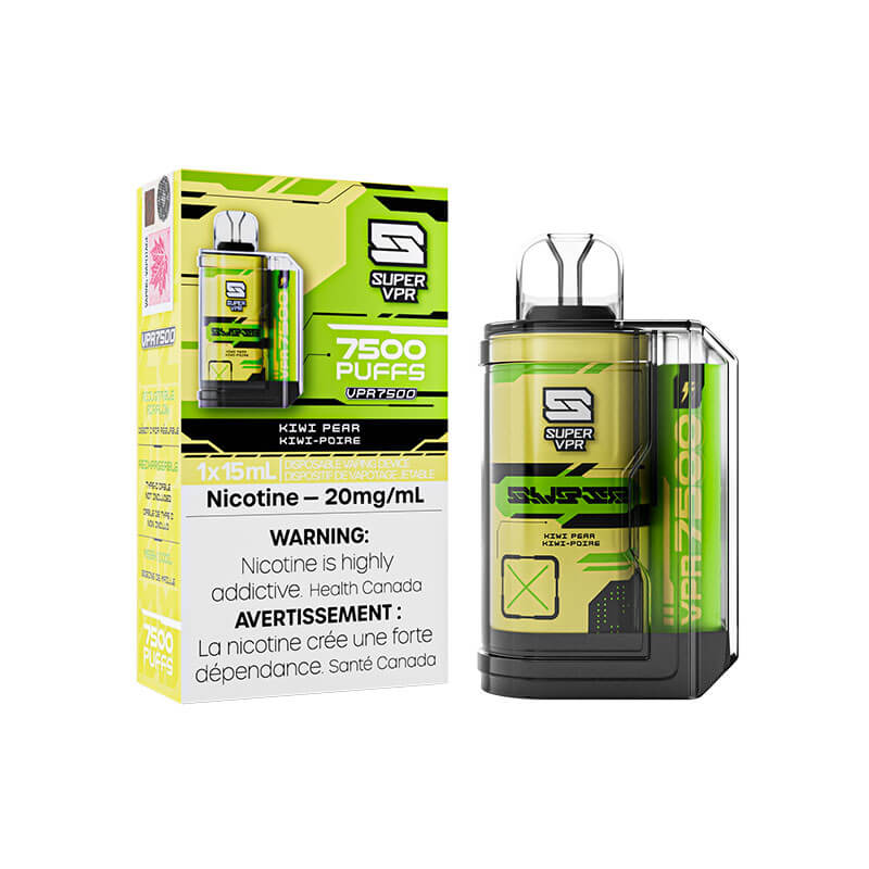 Super VPR 7500 Kiwi Pear Disposable Vape