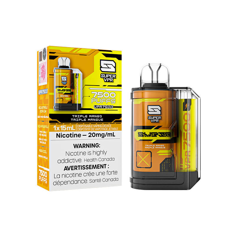 Super VPR 7500 Triple Mango Disposable Vape