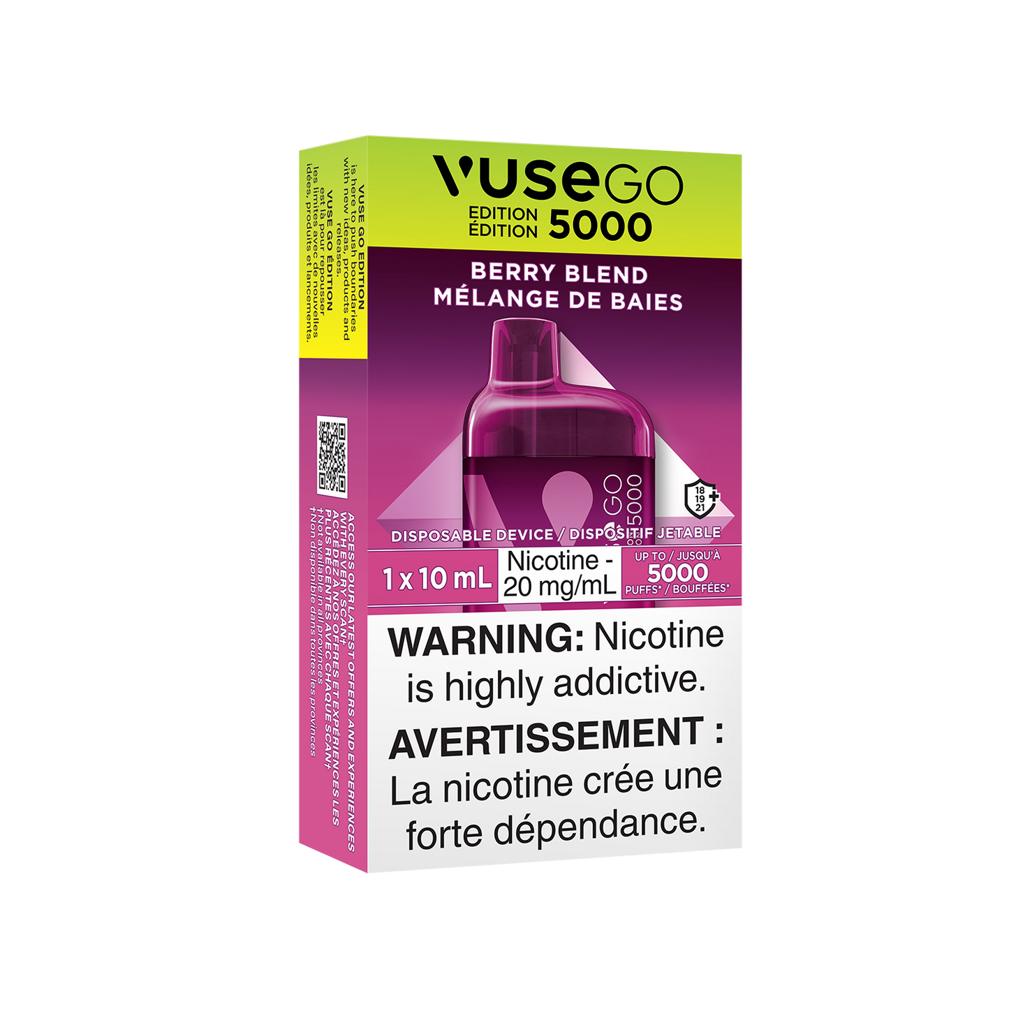 Vuse Go 5000 Edition - Berry Blend, 5000 Puffs