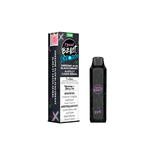 Flavour Beast Fixx Awesome Aloe Blackcurrant Iced
