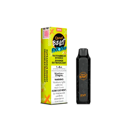 Flavour Beast Fixx Outrageous Orange Iced
