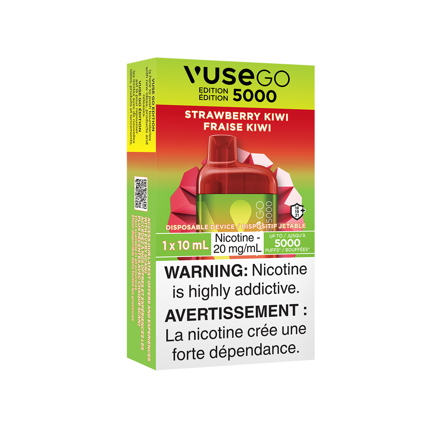 Vuse Go 5000 Edition - Strawberry Kiwi, 5000 Puffs