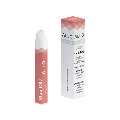 Allo 1600 Lychee Ice Disposable Vape | Vapeluv.com Vapeluv Vapeshop Allo 1600 Lychee Ice Disposable Vape | Vapeluv.com Vapeluv Vapeshop