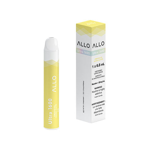 Allo 1600 Pineapple Ice Disposable Vape | Vapeluv.com Vapeluv Vapeshop Allo 1600 Pineapple Ice Disposable Vape | Vapeluv.com Vapeluv Vapeshop