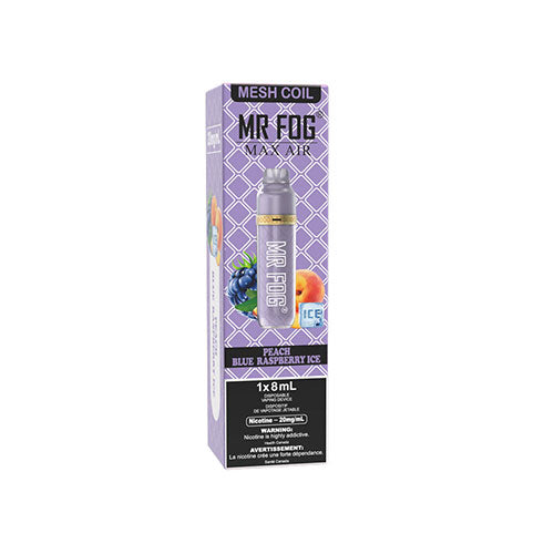 Mr Fog Peach Blue Raspberry Ice Disposable Vape