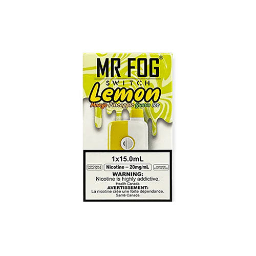 Mr Fog Switch Lemon Mango Pineapple Guava Ice Vapeluv Vapeshop Mr Fog Switch Lemon Mango Pineapple Guava Ice Vapeluv Vapeshop