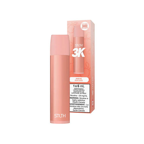 STLTH 3K Peach Ice Disposable Vape 20mg