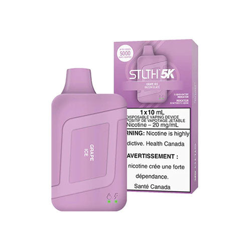 STLTH 5K Grape Ice Disposable Vape