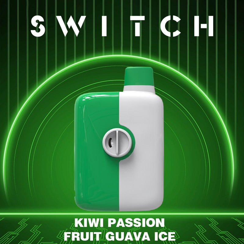 Mr Fog Switch Kiwi Passion Fruit Guava Ice