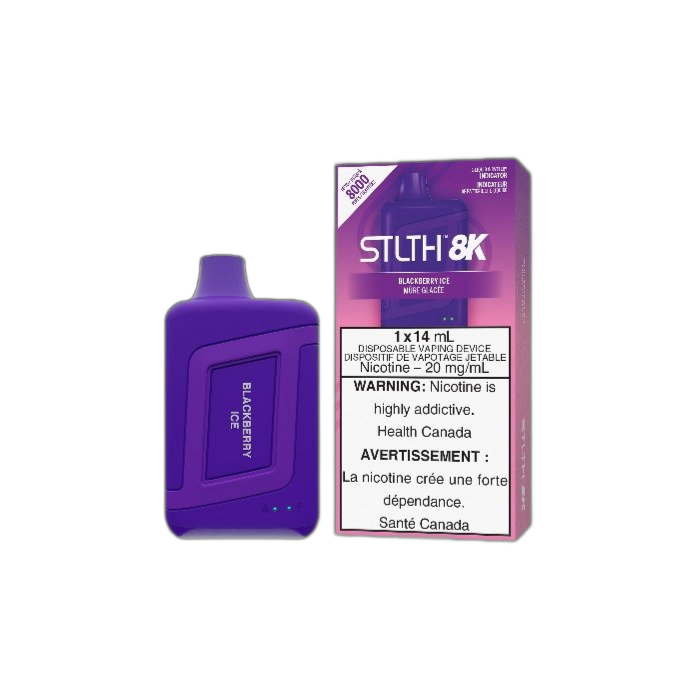 STLTH 8K Blackberry Ice Disposable Vape
