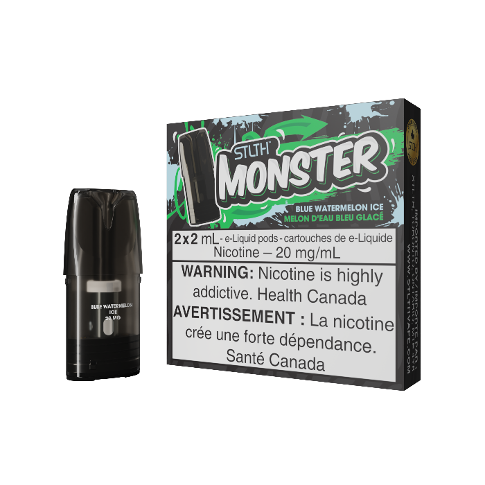 STLTH Monster Blue Watermelon Ice Pods