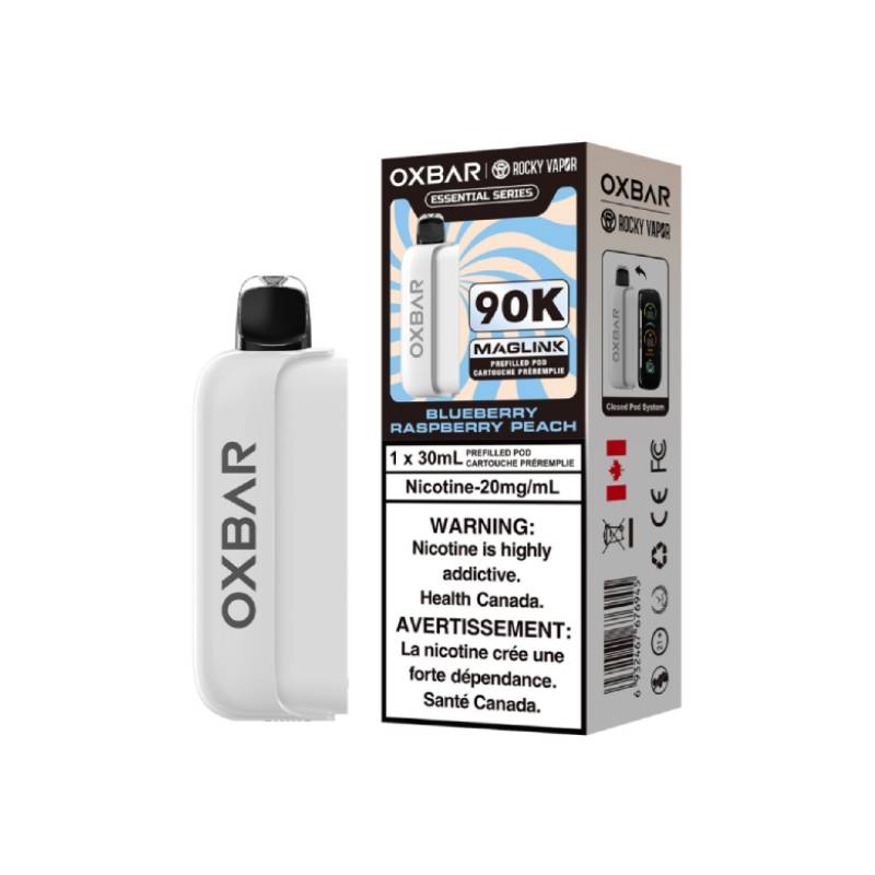 Oxbar Maglink 90K Pre-Filled Pod - Blueberry Raspberry Peach (Essential Series)