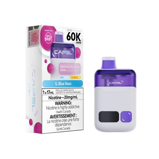 CAPSL 60K Disposable Vape, 17mL Vapeluv Vapeshop CAPSL 60K Disposable Vape, 17mL Vapeluv Vapeshop