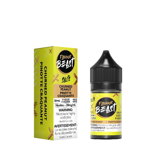 Flavour Beast Churned Peanut Salts E-Liquid