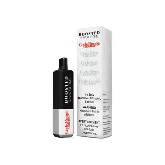 Boosted Bar Disposable Vape - Code Red, 800 Puffs