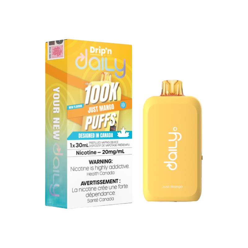 Drip'n - Daily 100K Just Mango Disposable Vape