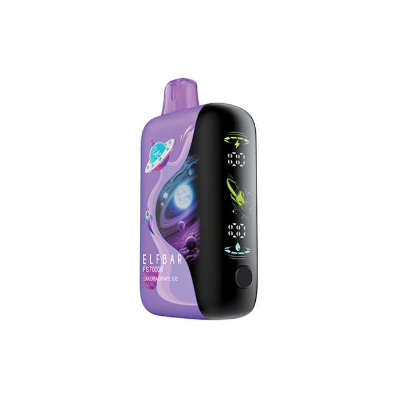 Elf Bar FS70K - Sakura Grape Ice Disposable Vape