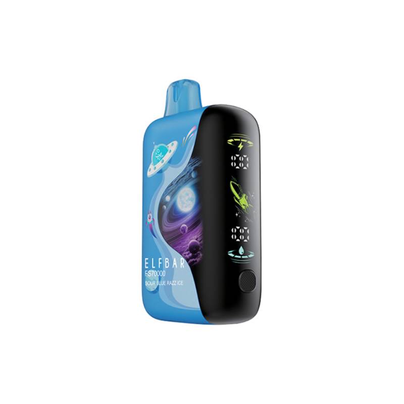 Elf Bar FS70K - Sour Blue Razz Ice Disposable Vape