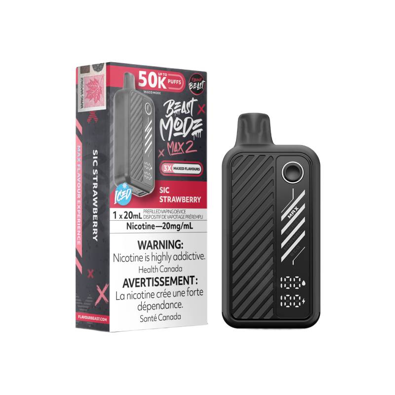 Flavour Beast - Beast Mode Max 2 50K Sic Strawberry