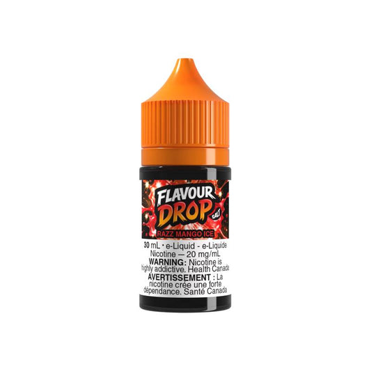 Flavour Drop - Razz Mango Ice Vape Juice 30mL