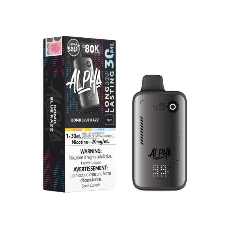 Flavour Beast - Alpha  Bomb Blue Razz 80K Disposable Vape
