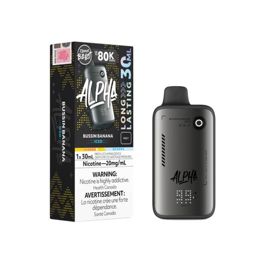 Flavour Beast - Alpha Bussin' Banana 80K Disposable Vape