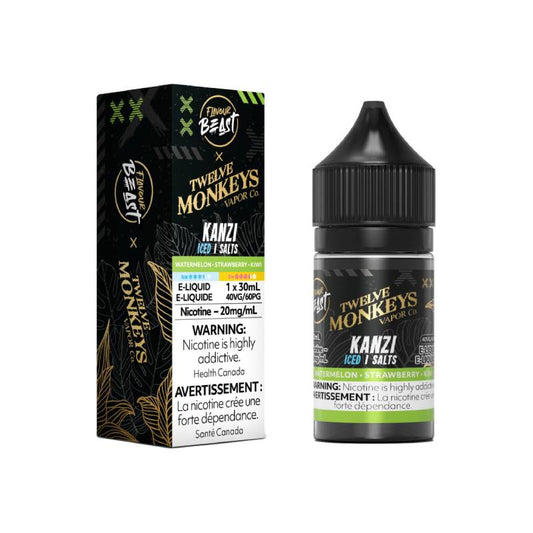 Flavour Beast X Twelve Monkeys Salts - Kanzi Iced