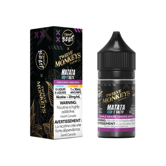 Flavour Beast X Twelve Monkeys Salts - Matata Iced