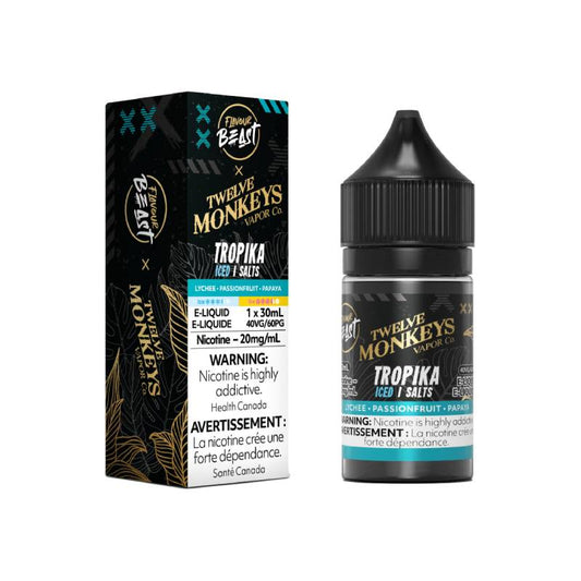 Flavour Beast X Twelve Monkeys Salts - Tropika Iced
