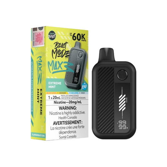 Flavour Beast - Beast Mode Max 3 60k Extreme Mint Iced