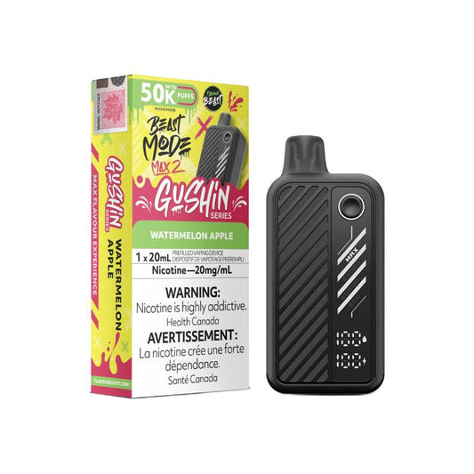 Flavour Beast - Beast Mode Max 2 50K Gushin' Watermelon Apple