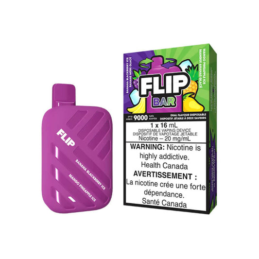 FLIP Bar Banana Blackberry Ice & Mango Pineapple Ice Disposable Vape