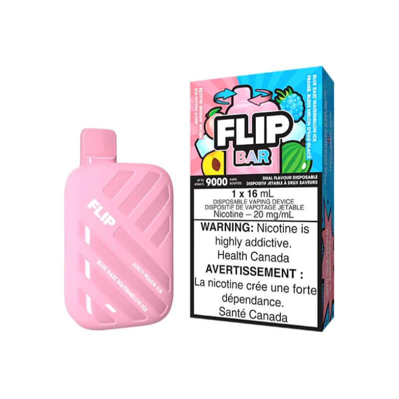 Juicy Peach Ice & Blue Razz Watermelon Ice Disposable Vape
