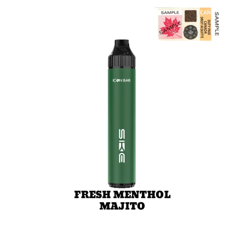 Icon Bar Fresh Menthol Mojito Disposable Vape