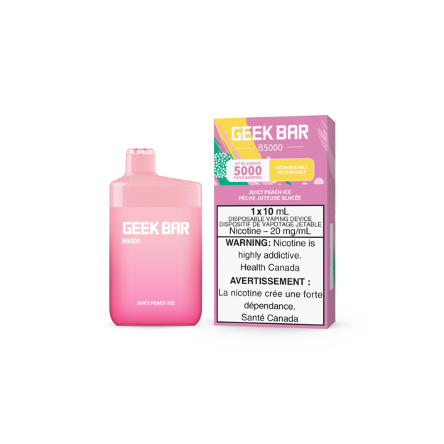 Geek Bar B5000 Juicy Peach Ice Disposable