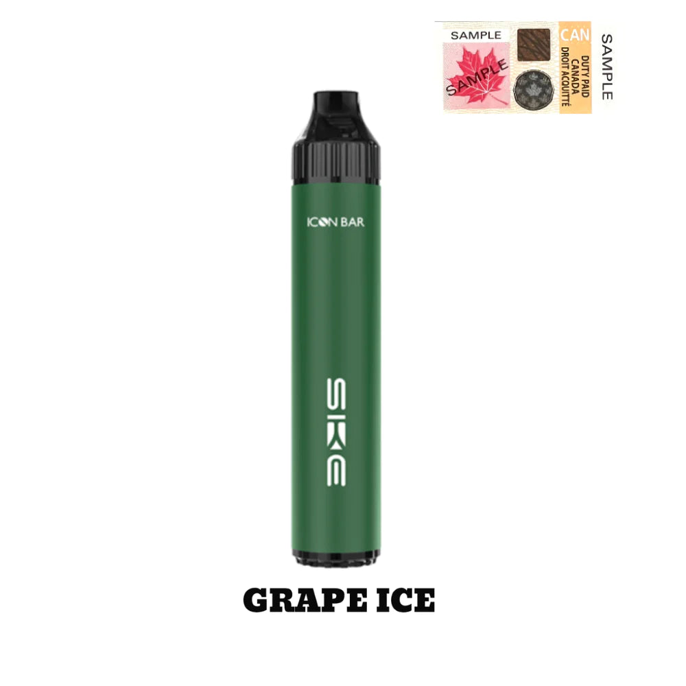 Icon Bar Grape Ice Disposable Vape