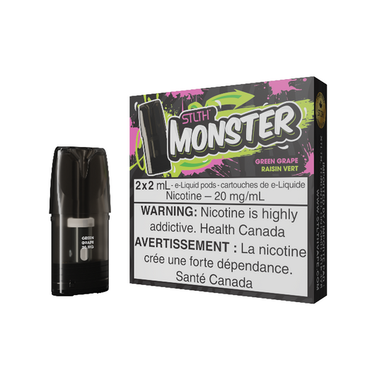 STLTH Monster Green Grape Pods