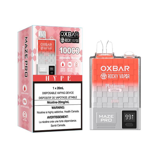 Oxbar Maze Pro Disposable Vape - Hype, 10000 Puffs