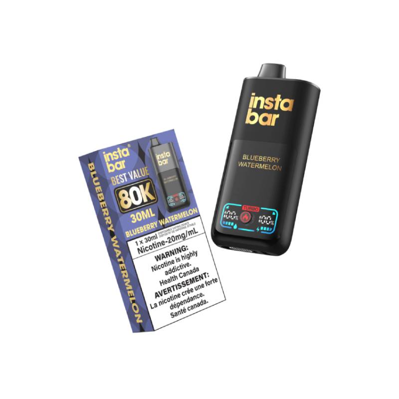Insta Bar 80k Disposable Vape Blueberry Watermelon