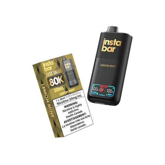 Insta Bar 80k Disposable Vape Lemon Mint
