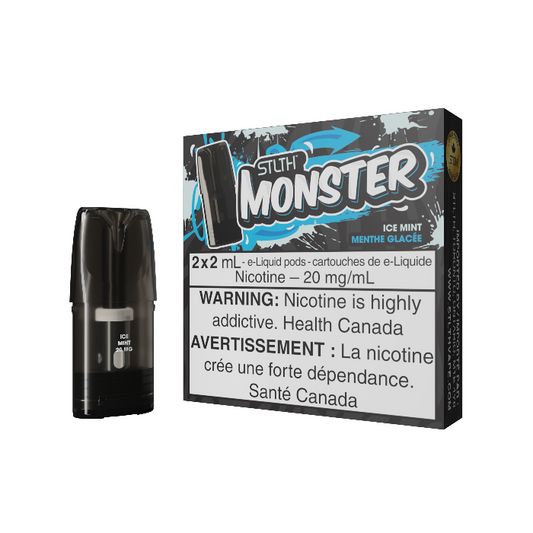 STLTH Monster Ice Mint Pods