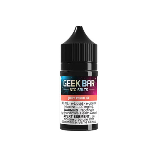 Geek Bar Vape Juice 30mL Salt Nicotine - Juicy Peach Ice